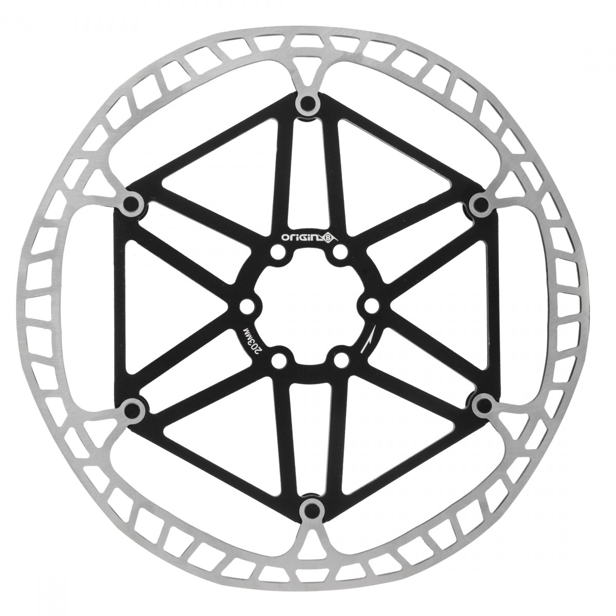 BRAKE PART OR8 DISC ROTOR SPDCK 2p 6B Black
