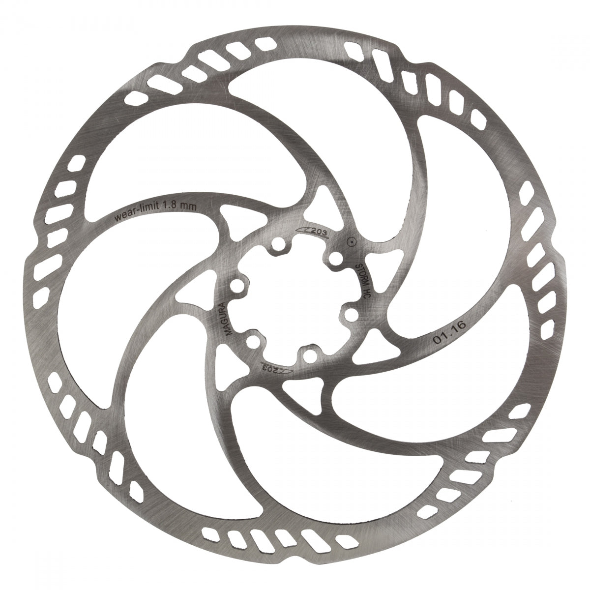 BRAKE PART MAG DISC ROTOR STORM HC 6B 160-203mm