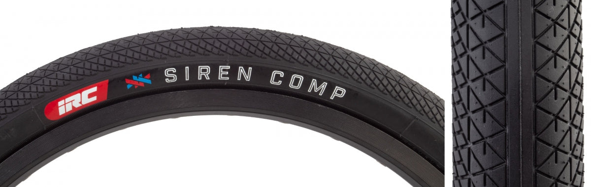 TIRE IRC SIREN COMP 24x1.75 BK FOLD 65psi