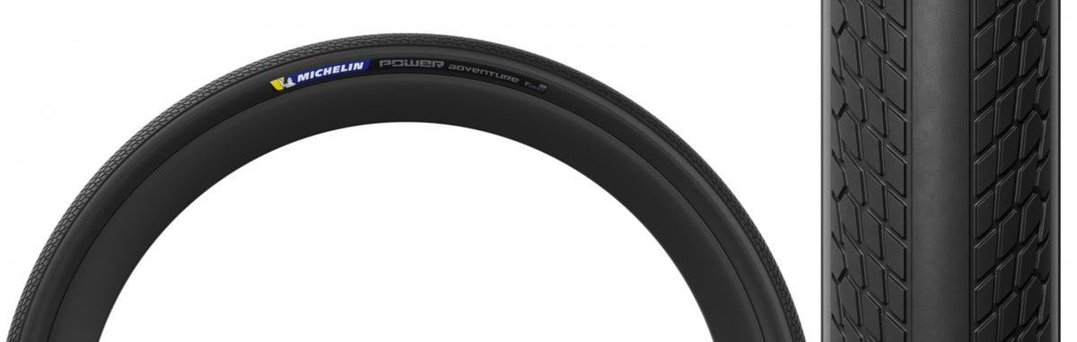 TIRE MICHELIN PWR ADVENTURE 650Bx48 BK/BK FOLD/3x120 GUM-X/BTBS/TLR