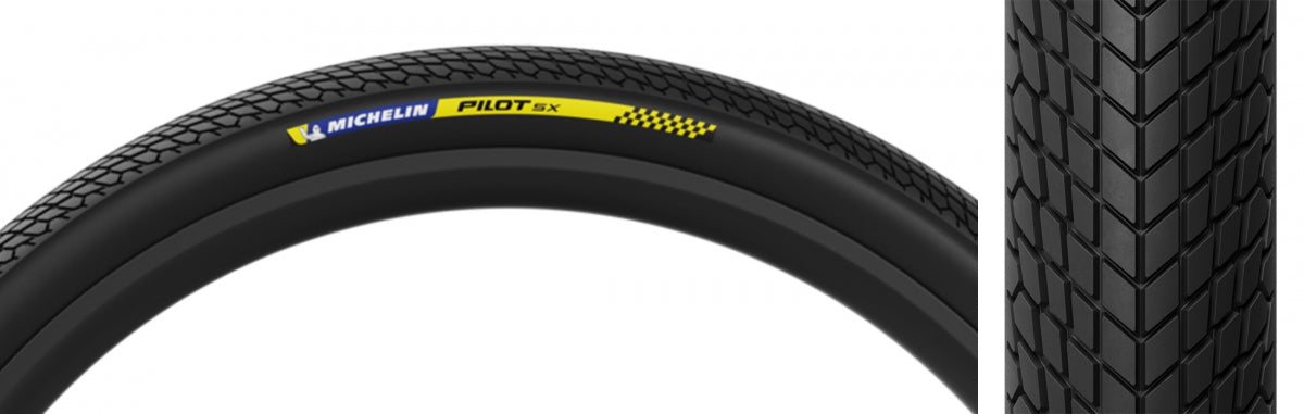 TIRE MICHELIN PILOT SX 20x1.7 BK/BK FOLD/4x120/TLR