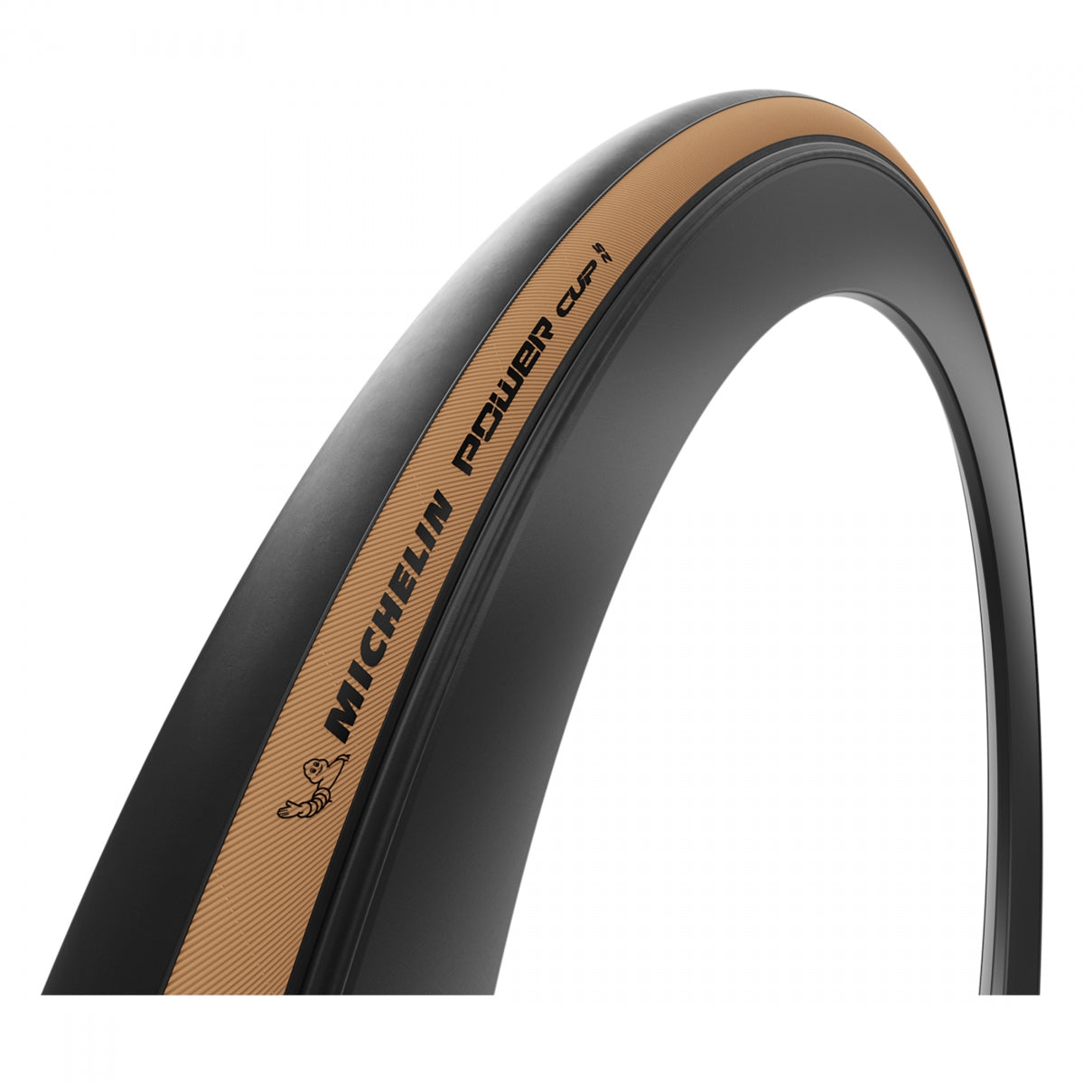 TIRE MICHELIN POWER CUP 700x25 BK/TAN FOLD/3x120 GUM-X/TST/TLR