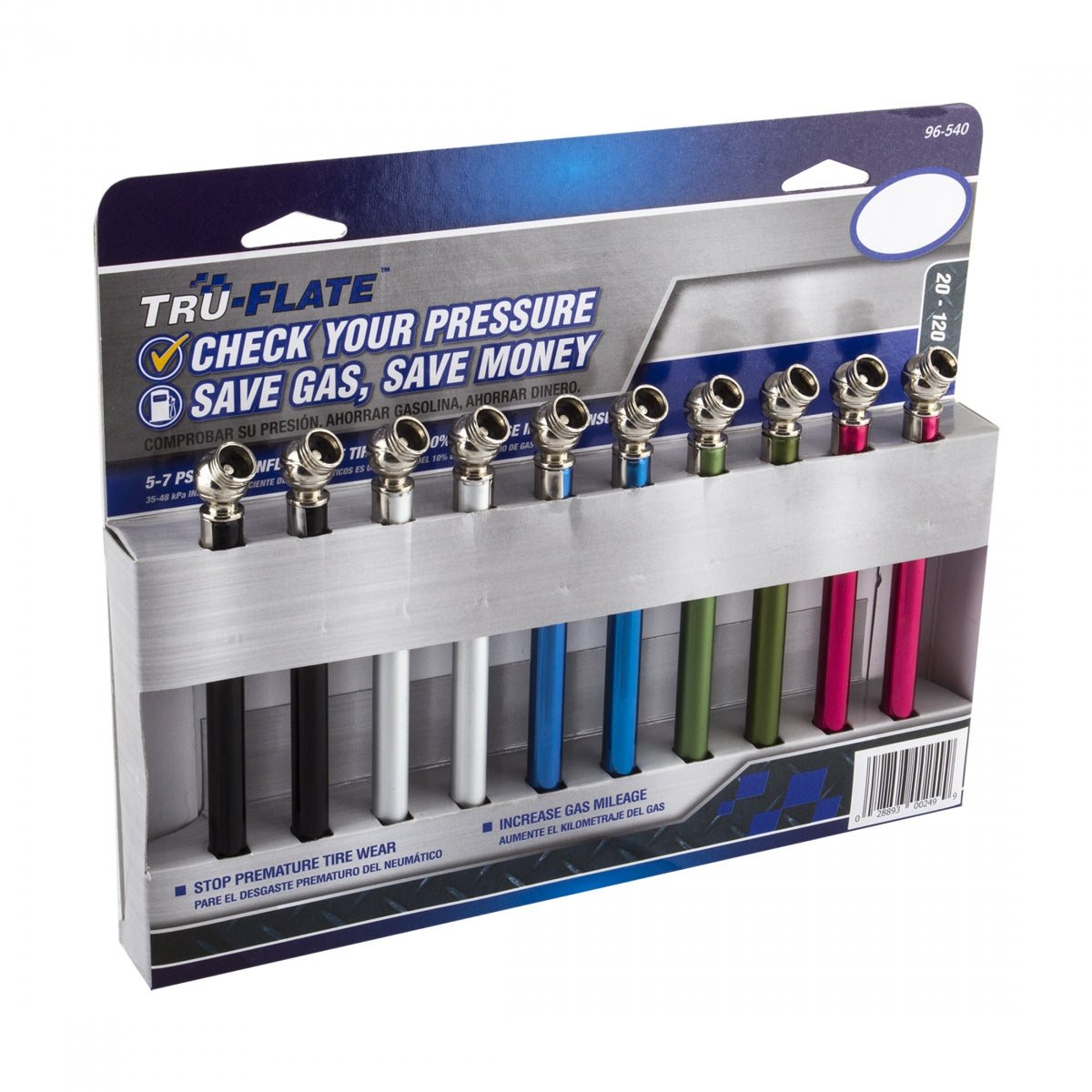 Syracuse Tru-Flate Pencil Air Gauge - Box of 10