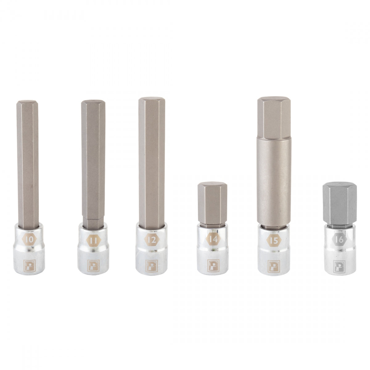 PEDROS TOOL TORQUE WRENCH HEX BIT SET LARGE 6pc
