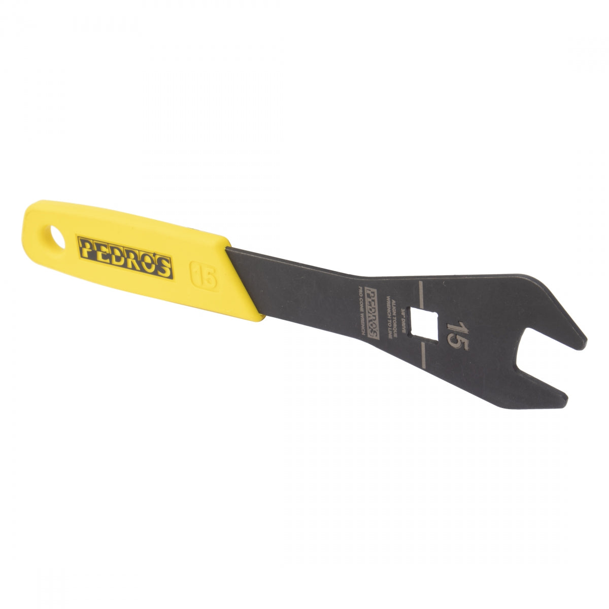 PEDROS Yellow/Black Pro Cone Wrench 13mm-28mm