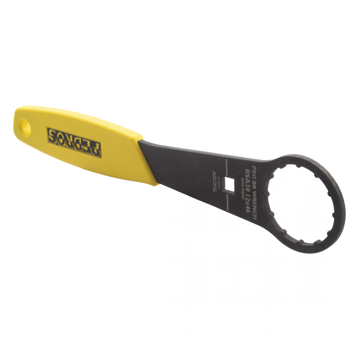 PEDROS Pro BB Socket Wrench Yellow and Black