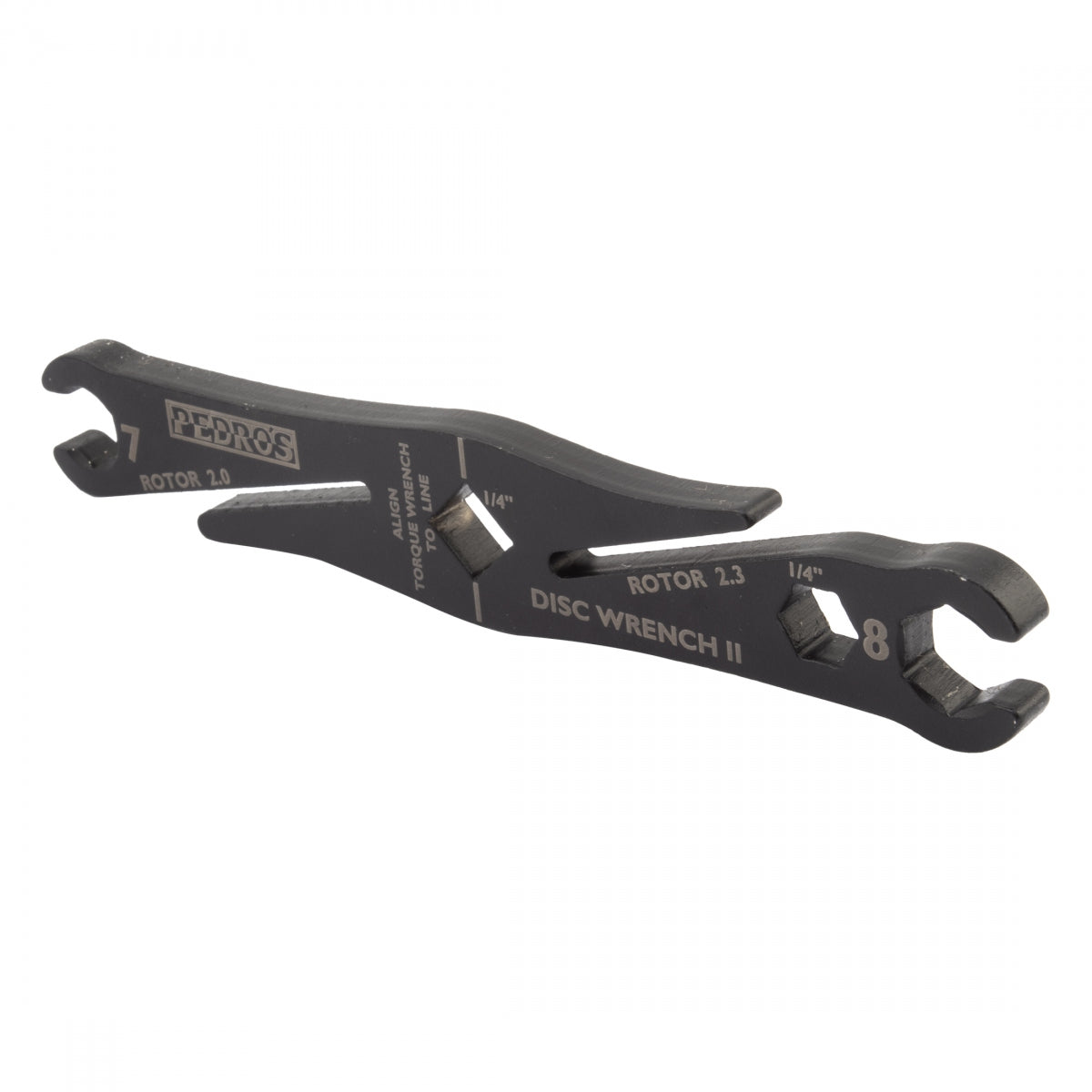 PEDROS TOOL BRAKE DISC WRENCH II CROWFOOT 7/8mm ROTOR TRUING BK