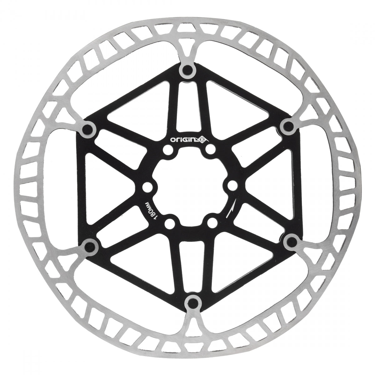 BRAKE PART OR8 DISC ROTOR SPDCK 2p 6B Black