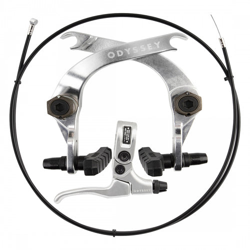 BRAKESET ODYSSEY EVOLVER 2.5MM CALIPER W/ MONO LEVER & LINEAR BRAKE CABLE