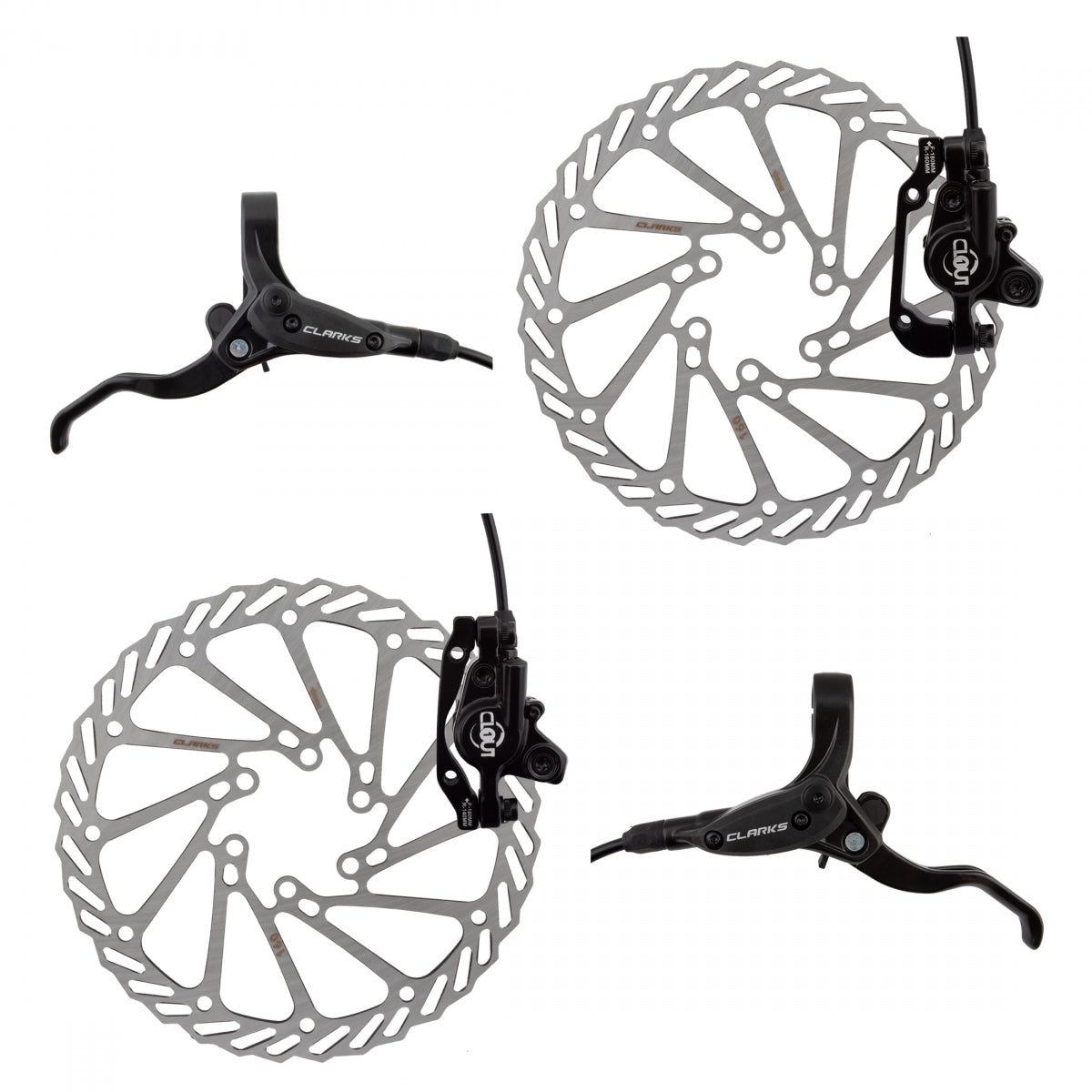 Clout-1 Hydraulic Disc Brake Kit 160mm or 180mm