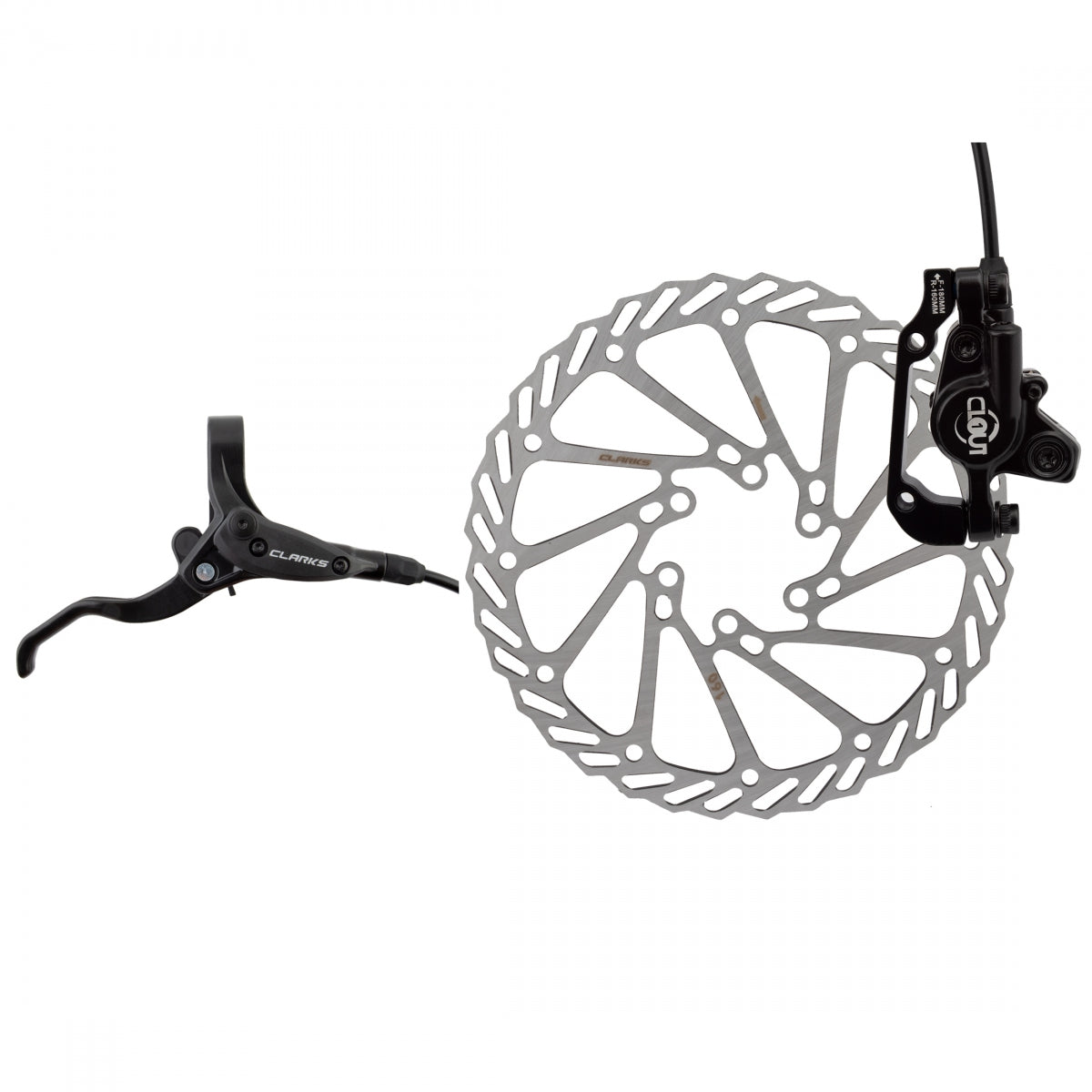 Clout-1 Hydraulic Disc Brake Kit 160mm or 180mm