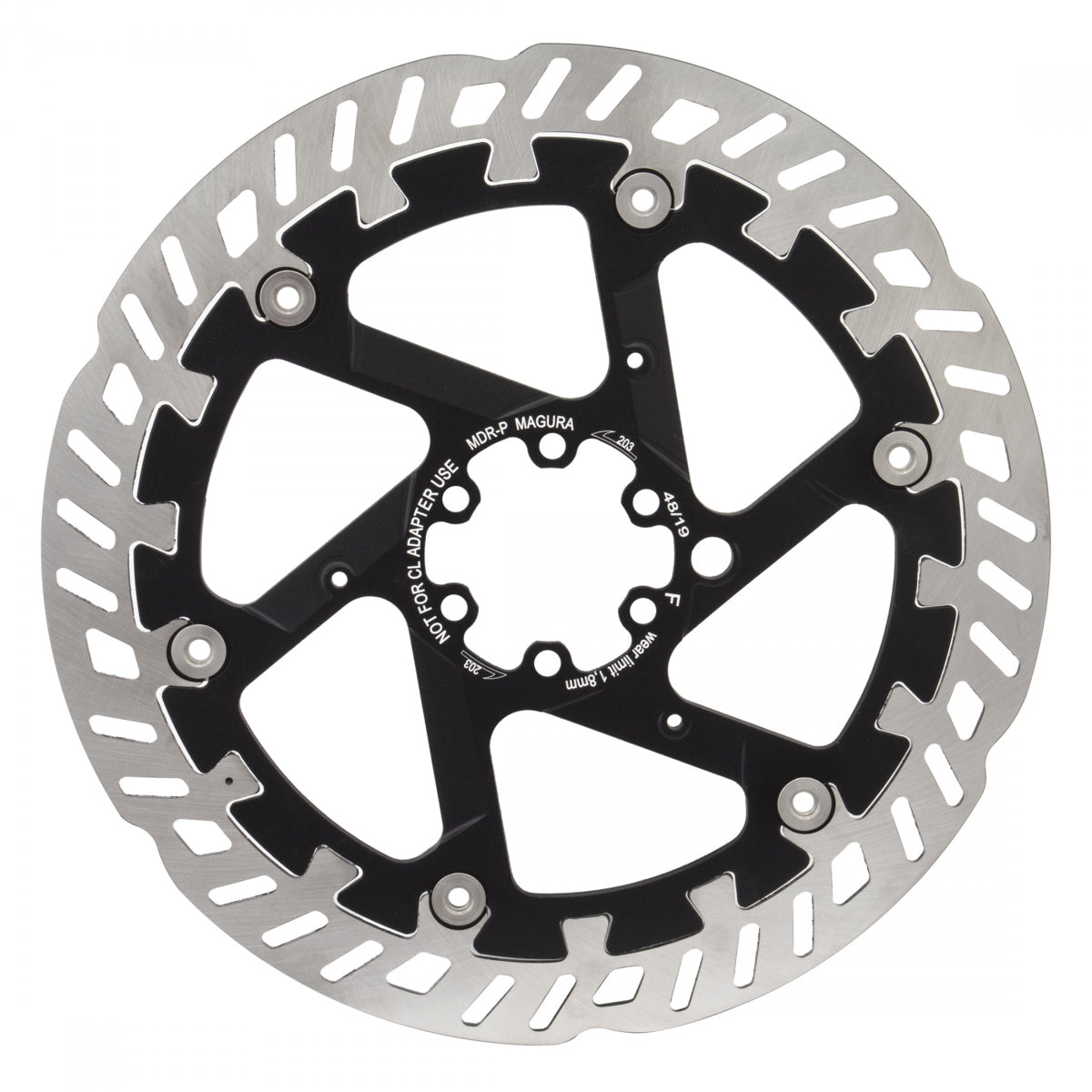 BRAKE PART MAG DISC ROTOR MDR-P 203mm or 220mm 6B SL/BK