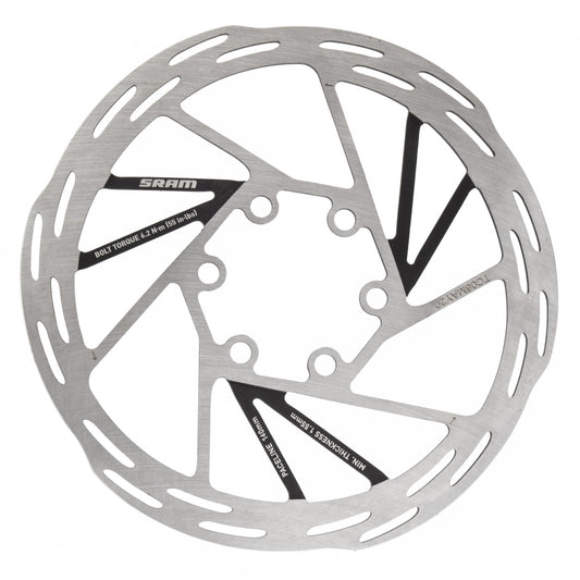BRAKE PART SRAM DISC ROTOR 140mm or 160mm PACELINE 6B ROUNDED BK