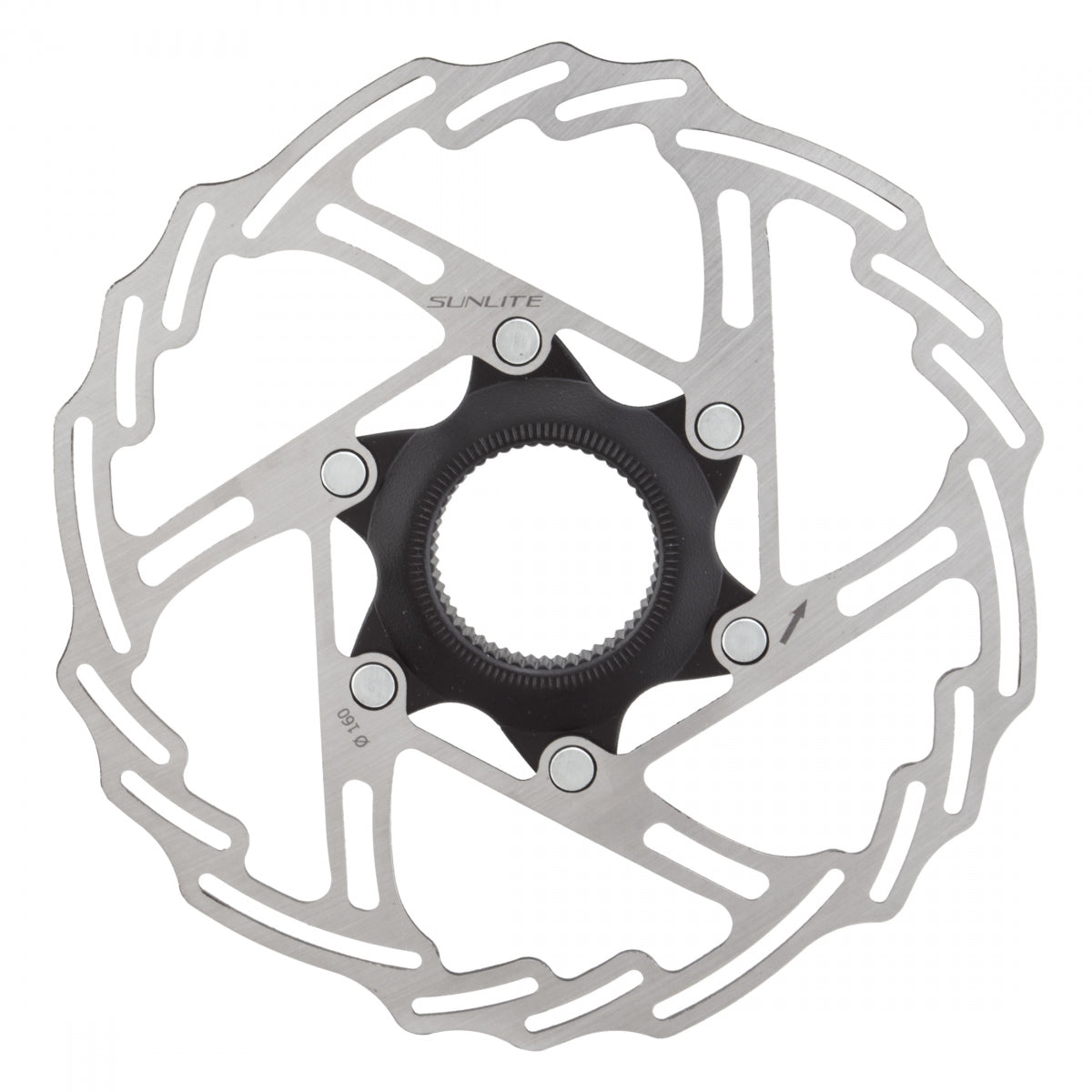 BRAKE PART SUNLT DISC ROTOR 160mm or 180mm CL BK/SL