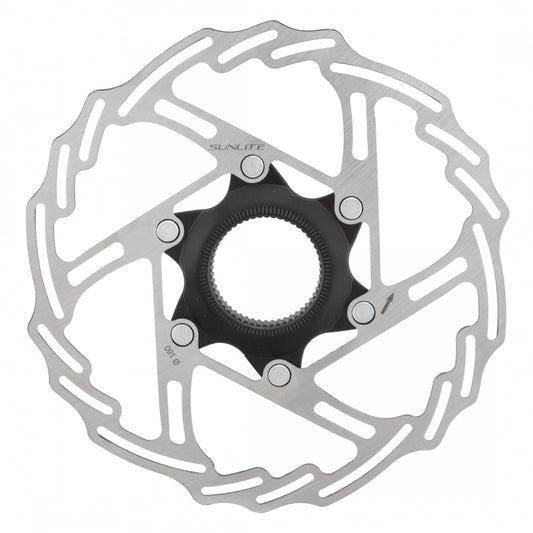 BRAKE PART SUNLT DISC ROTOR 160mm or 180mm CL BK/SL