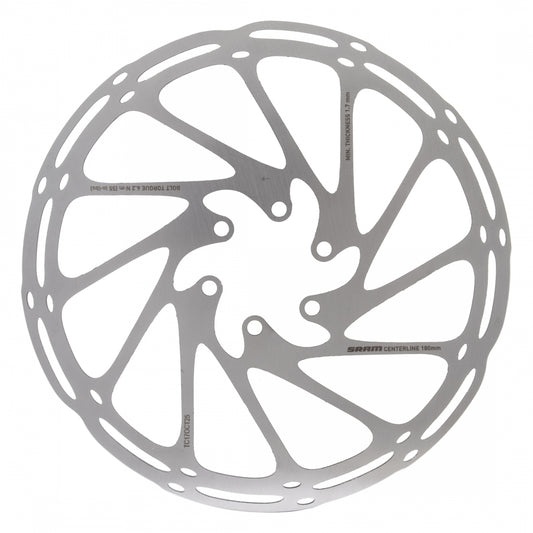 BRAKE PART SRAM DISC ROTOR 180mm or 200mm 2.0 C-LINE 6B ROUNDED