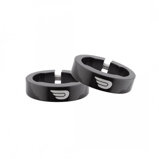 GRIPS PURE LOCKON GRIPPIN OUT LOCK RINGS ONLY BK