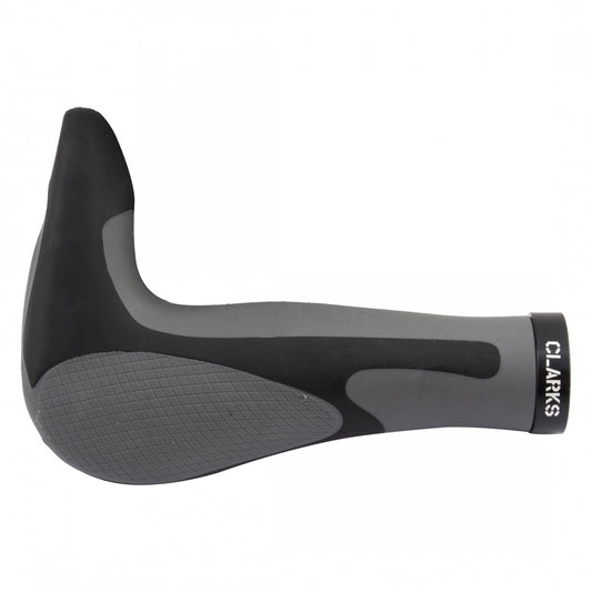 GRIPS CLK LOCKON ERGO 205 w/BAR-ENDS BK/GY