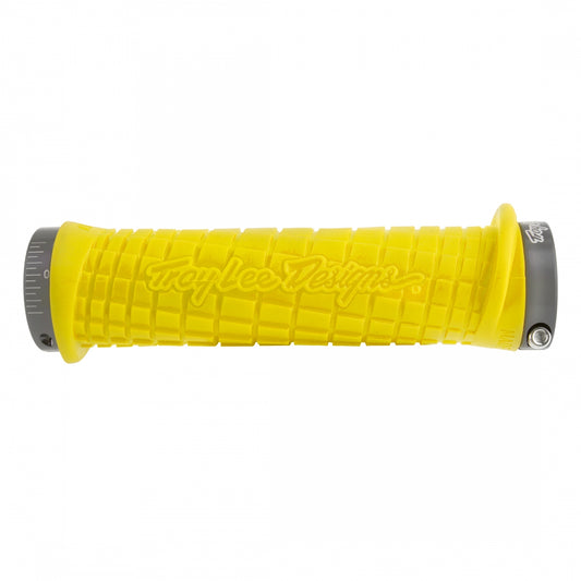 GRIPS ODI LOCKON BONUS MTN TROY LEE YL/GY w/CLAMP