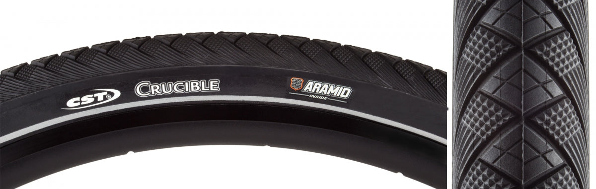 CST Premium Crucible Kevlar Commuter Tire