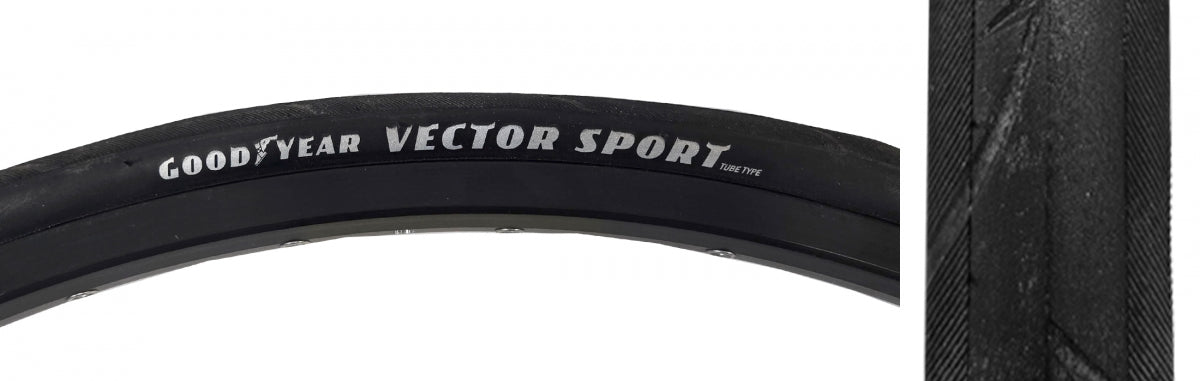 TIRE GOODYEAR VECTOR SPORT 700x30 BK FOLD HP/DUAL/RSH