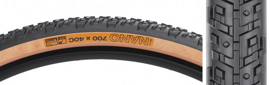 TIRE WTB NANO 700x40 BK/TAN LIGHT FR TCS/60/DUAL-DNA/SG FOLD
