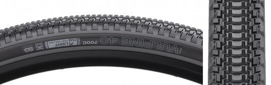 TIRE WTB VULPINE 700x40 BK/BK LIGHT FR TCS/120/DUAL-DNA/SG FOLD