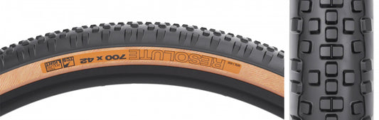 TIRE WTB RESOLUTE 700x42 BK/TAN LIGHT TCS/120/DUAL-DNA/SG2 FOLD