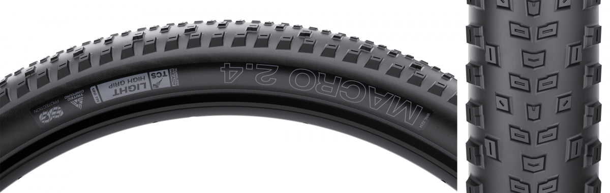 TIRE WTB MACRO 29x2.4 BK/BK LIGHT HG TCS/120/TT/SG FOLD