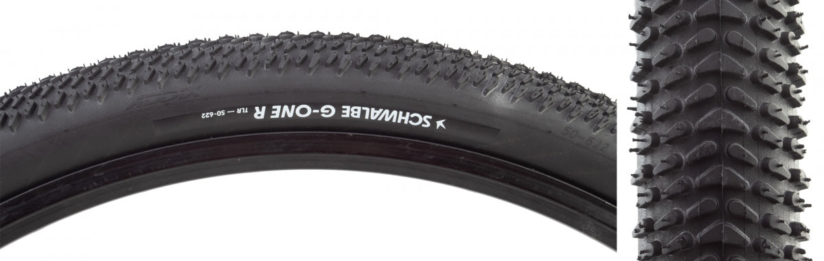 TIRE SWB G-ONE R 700x50 PERF R-GUARD BK/BSK ADDIX GRN TLR E25 FOLD