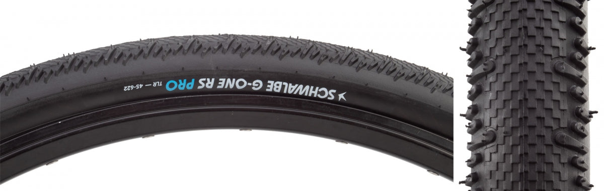 TIRE SWB G-ONE RS PRO 700x55 EVO V-GUARD BK/BSK ADDIX RACE TLR E25 FOLD