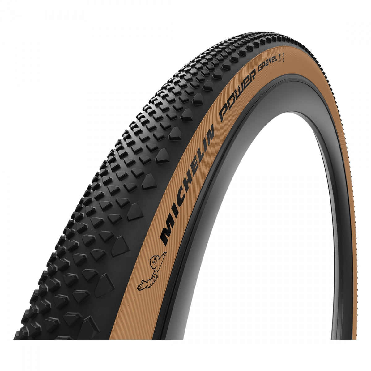 TIRE MICHELIN PWR GRAVEL 700x40 BK/TAN FOLD/3x120 MAGI-X/C2ST/TLR