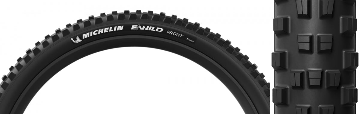 TIRE MICHELIN E-WILD FT 29x2.4 BK/BK FOLD/2x33 MAGI-X/E50/TLR