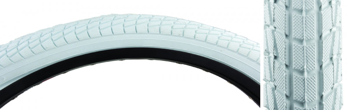 TIRE SUNLT 20x1.95 WH/WH KONTACT K841 WIRE