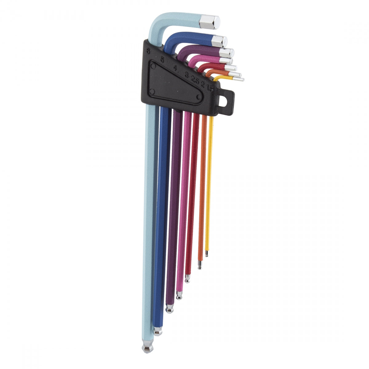 SUNLITE 7pc Allen Hex Wrench Set 1.5/2/2.5/3/4/5/6mm w/BALL END