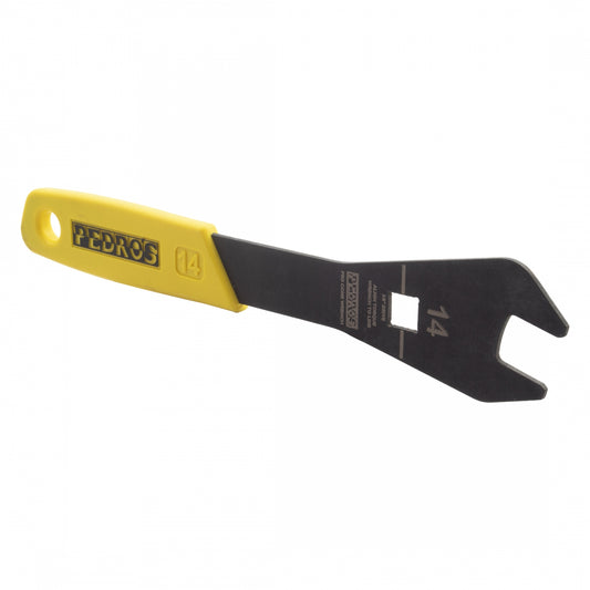 PEDROS Yellow/Black Pro Cone Wrench 13mm-28mm