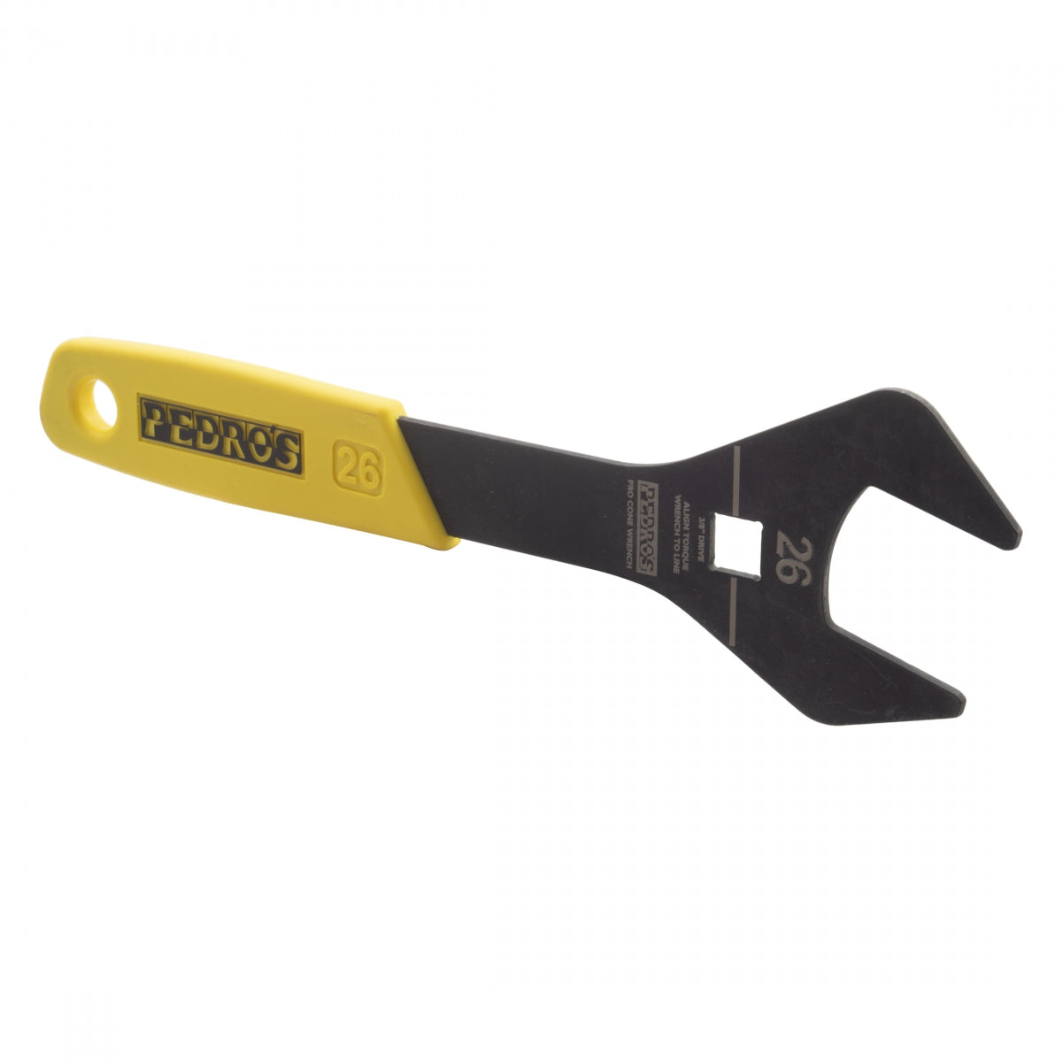 PEDROS Yellow/Black Pro Cone Wrench 13mm-28mm