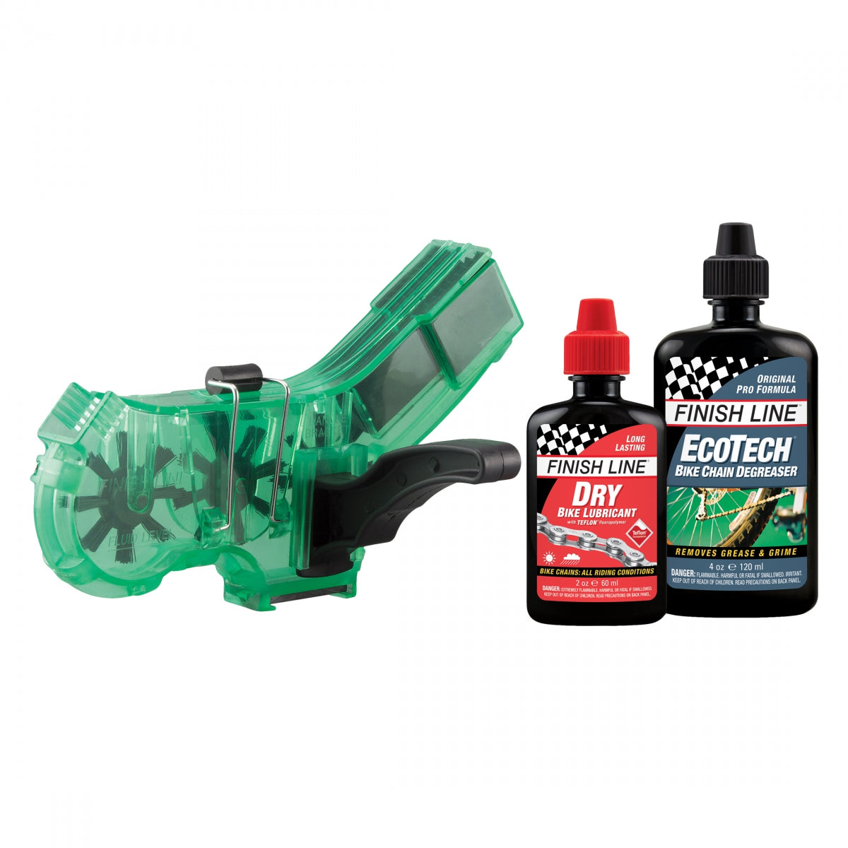 FINISH LINE TOOL CHAIN CLEANER w/DEGREAS+DRY LUBE 6/cs