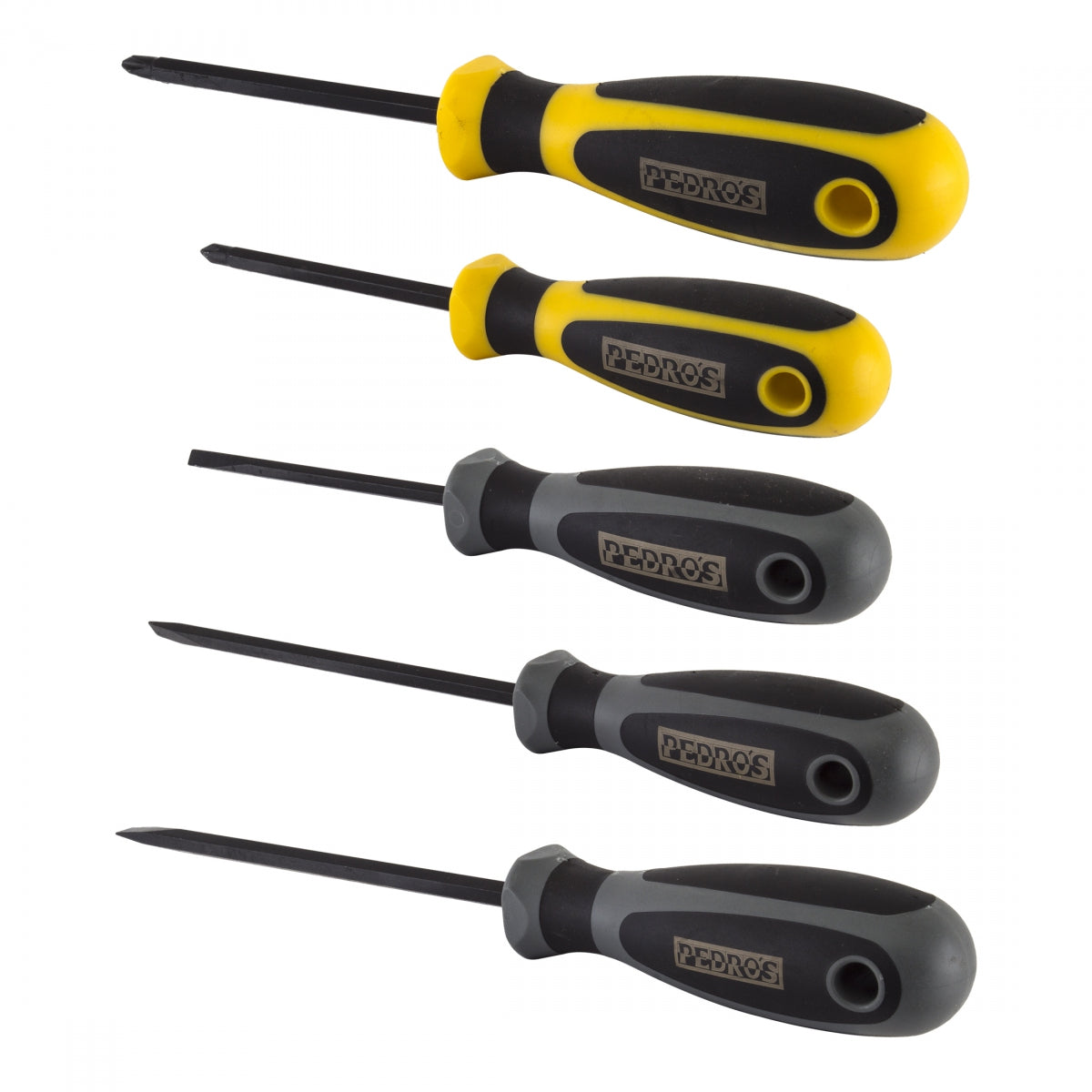 PEDROS TOOL SCREWDRIVER SET/5 W/POUCH