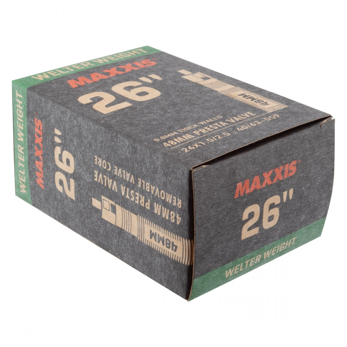Maxxis Welterweight Mountain Bike Tube with Removable Core