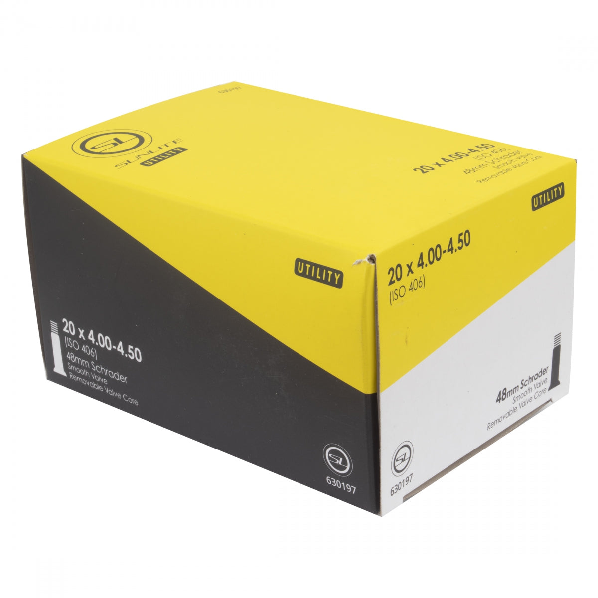 Sunlite Utili-T 20in Fat / Wide Schrader Tube