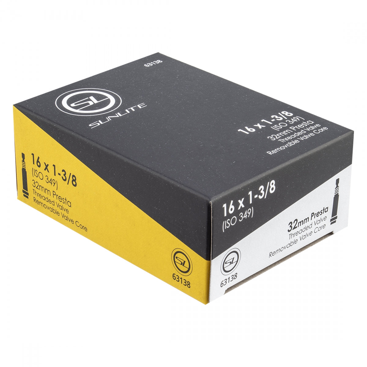 Sunlite 16in Standard Presta Tube