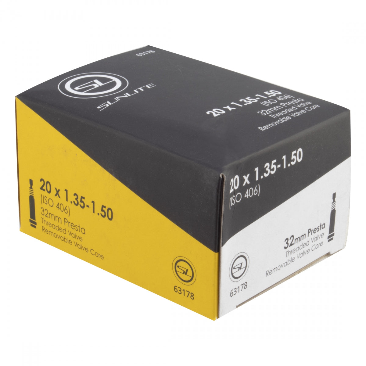 Sunlite 20in Standard Presta Tube