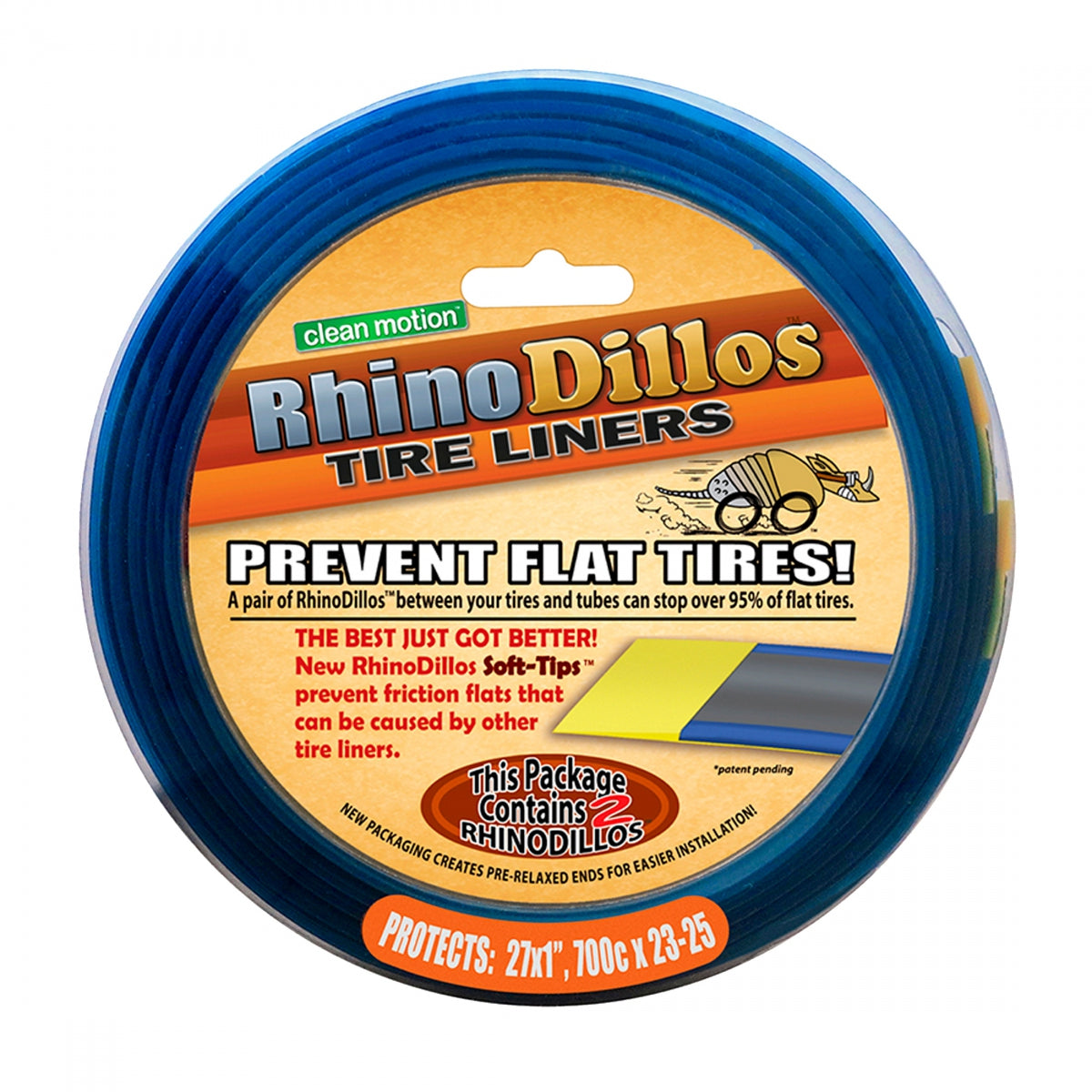 RhinoDillos Tire Liner Pair