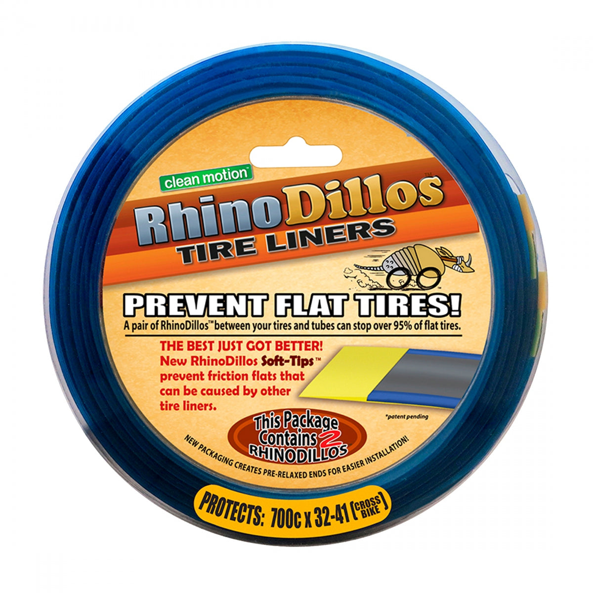 RhinoDillos Tire Liner Pair