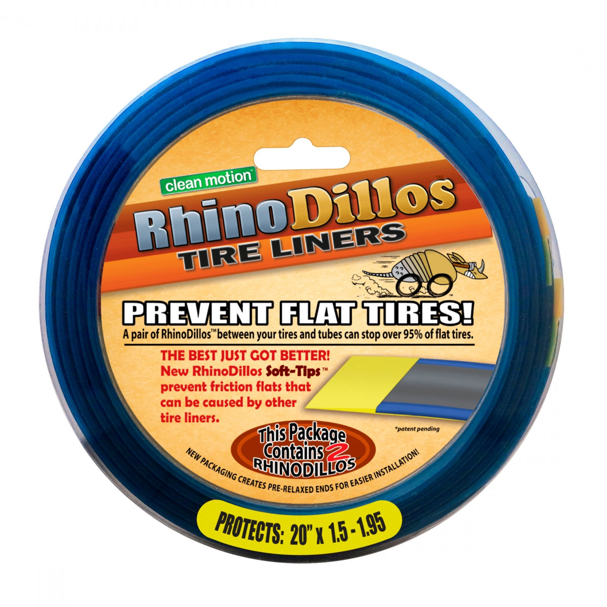 RhinoDillos Tire Liner Pair