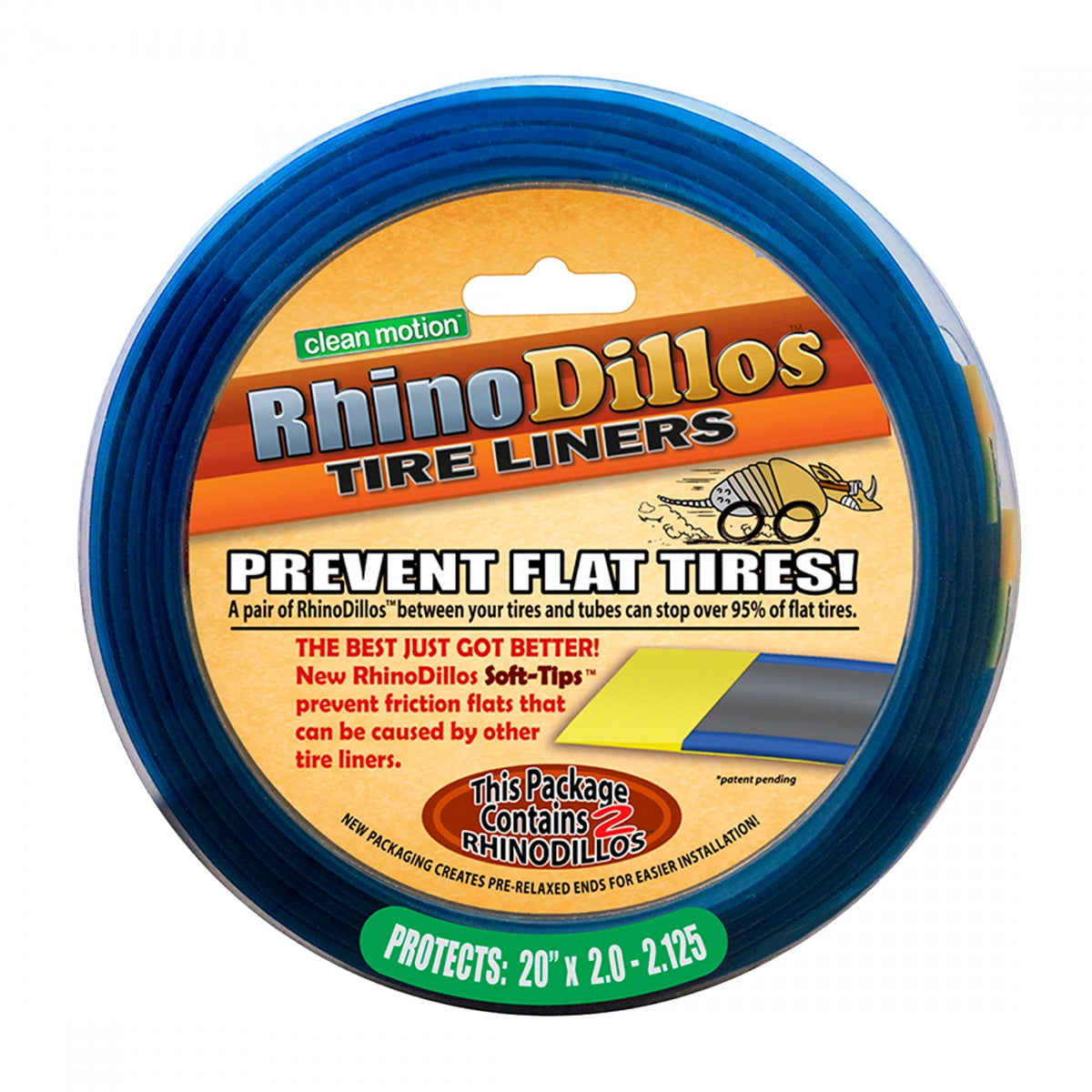 RhinoDillos Tire Liner Pair
