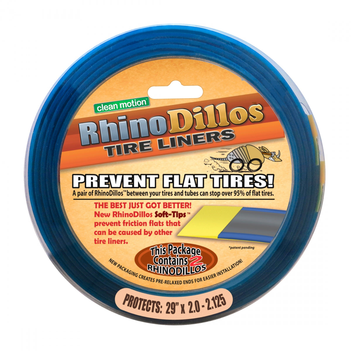 RhinoDillos Tire Liner Pair