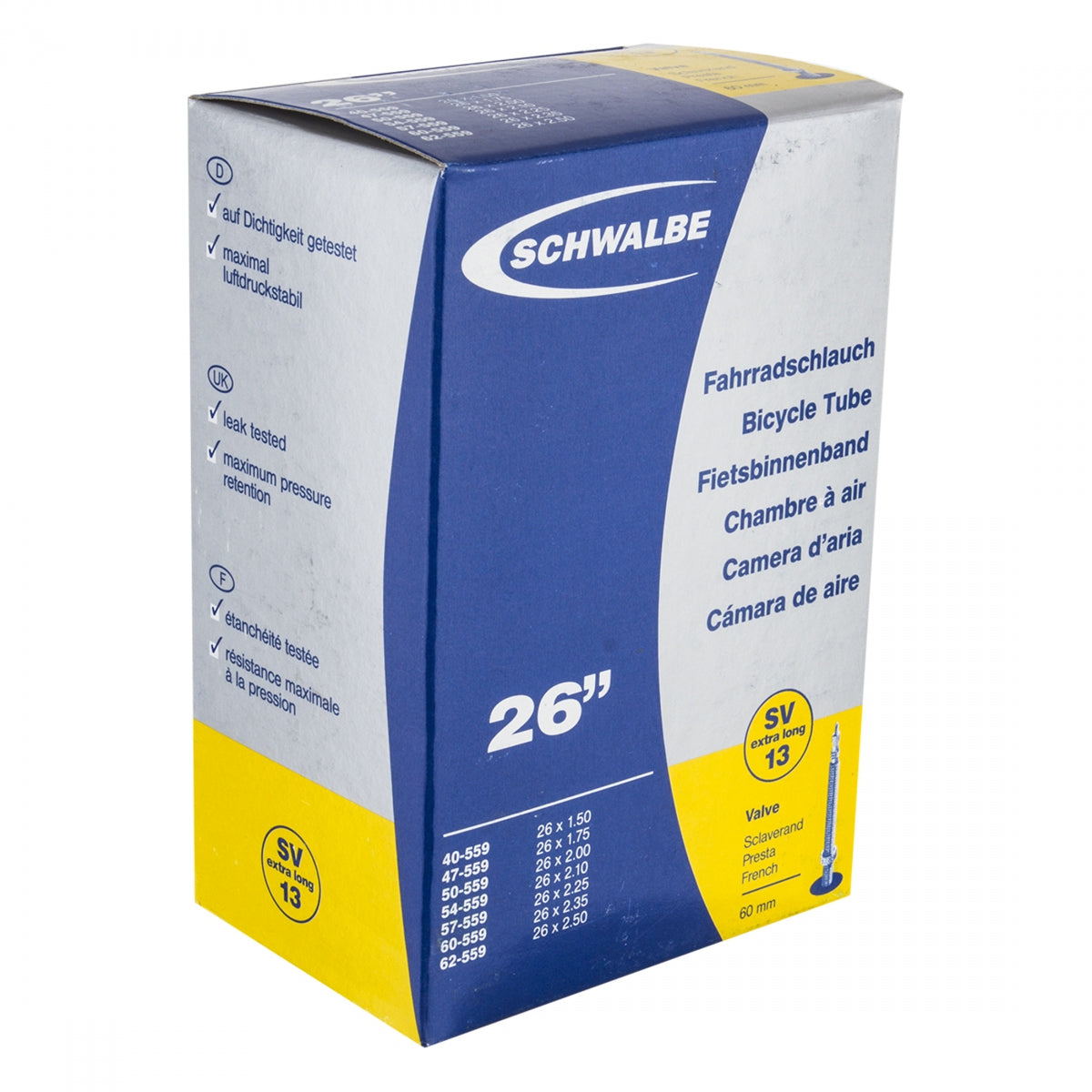 Schwalbe 26in Standard Tube