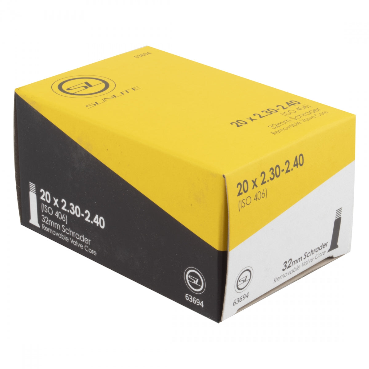 Sunlite 20in Standard Schrader Tube